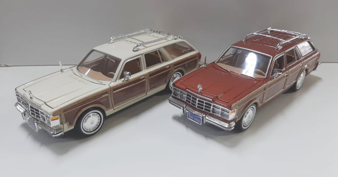 Mini 1/24 1979 Chrysler Lebaron Town & Country Wagon - Miniatura Escala 1/24