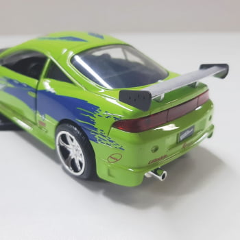 Miniatura 1995 Mitsubishi Brian Eclipse Velozes e Furiosos Escala 1/32