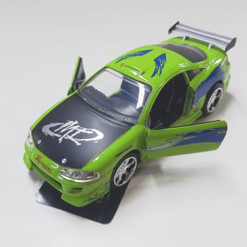 Miniatura 1995 Mitsubishi Brian Eclipse Velozes e Furiosos Escala 1/32