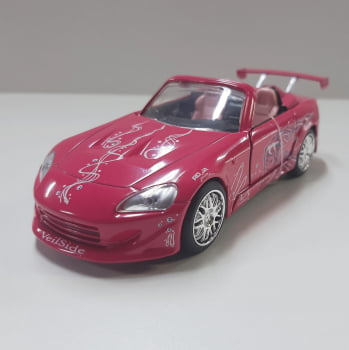 Miniatura 2001 Honda Suki S2000 Velozes e Furiosos Escala 1/32