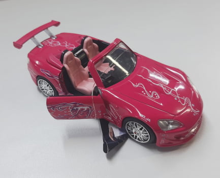 Miniatura 2001 Honda Suki S2000 Velozes e Furiosos Escala 1/32