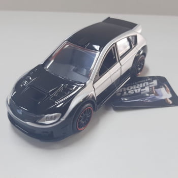 Miniatura 2008 Subaru Brian Impreza WRX STI Velozes e Furiosos Escala 1/32