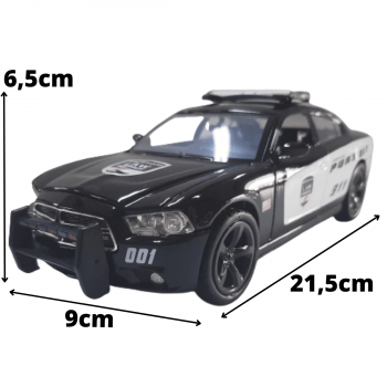 Miniatura 2011 Dodge Charger Pursuit Policial Escala 1/24