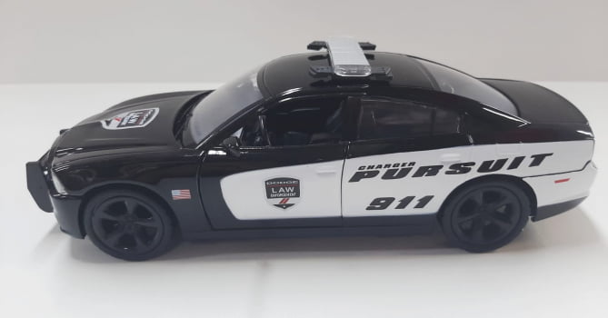 Miniatura 2011 Dodge Charger Pursuit Policial Escala 1/24