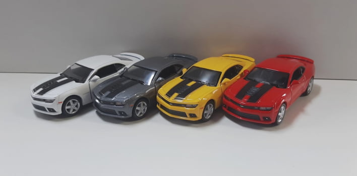 Mini 1/38 2014 Chevrolet Camaro - Miniatura Escala 1/38