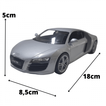 Mini 1/24 Audi R8 - Miniatura Escala 1/24