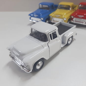 Mini 1/34 1955 Chevrolet Camionete Picape Stepside - Miniatura Escala 1/34