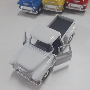 Mini 1/34 1955 Chevrolet Camionete Picape Stepside - Miniatura Escala 1/34