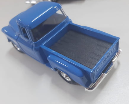 Mini 1/34 1955 Chevrolet Camionete Picape Stepside - Miniatura Escala 1/34