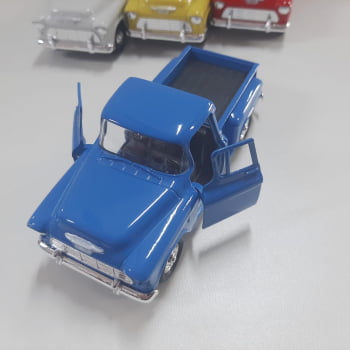 Mini 1/34 1955 Chevrolet Camionete Picape Stepside - Miniatura Escala 1/34