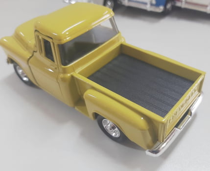 Mini 1/34 1955 Chevrolet Camionete Picape Stepside - Miniatura Escala 1/34