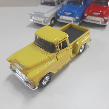 Mini 1/34 1955 Chevrolet Camionete Picape Stepside - Miniatura Escala 1/34