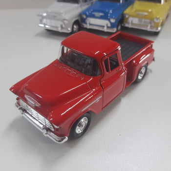 Mini 1/34 1955 Chevrolet Camionete Picape Stepside - Miniatura Escala 1/34