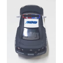 Miniatura Carrinho de Ferro Nissan 2009 GT-R R35 Policial Escala 1/36