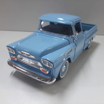 Mini 1/24 1958 Chevy Apache Fleetside - Miniatura Escala 1/24