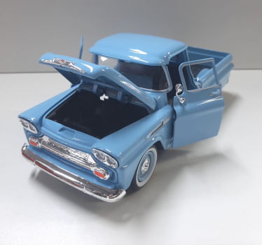 Mini 1/24 1958 Chevy Apache Fleetside - Miniatura Escala 1/24