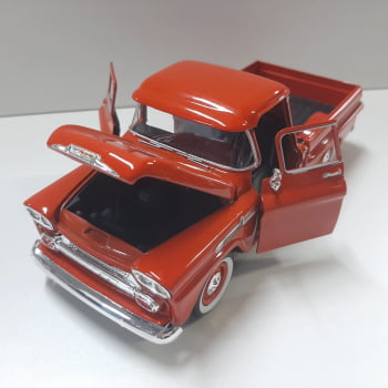 Mini 1/24 1958 Chevy Apache Fleetside - Miniatura Escala 1/24