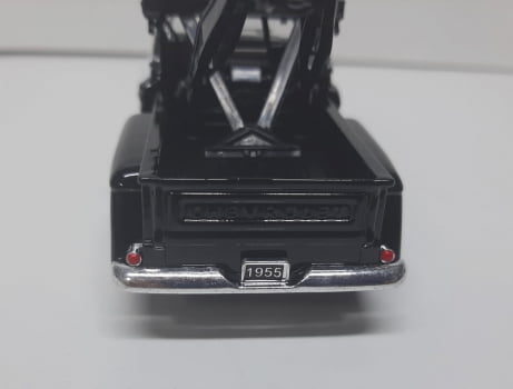 Mini 1/32 1955 Chevy Guincho Stepside Policial - Miniatura Escala 1/32