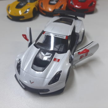 Mini 1/36 2016 Chevrolet Corvette 2016 C7.R - Miniatura Escala 1/36