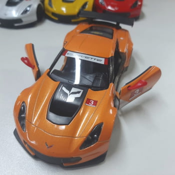 Mini 1/36 2016 Chevrolet Corvette 2016 C7.R - Miniatura Escala 1/36