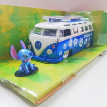 Mini1/24 de Ferro Kombi Volkswagen T1 Tema Lilo e Stitch - Miniatura Escala 1/24