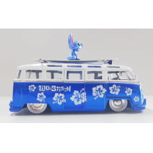 Mini1/24 de Ferro Kombi Volkswagen T1 Tema Lilo e Stitch - Miniatura Escala 1/24