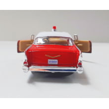 Miniatura de Ferro 1957 Chevrolet Bel Air Bombeiros Escala 1/40