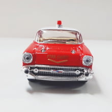 Miniatura de Ferro 1957 Chevrolet Bel Air Bombeiros Escala 1/40