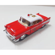 Miniatura de Ferro 1957 Chevrolet Bel Air Bombeiros Escala 1/40