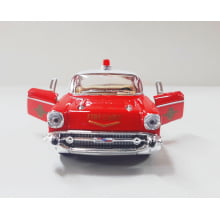 Miniatura de Ferro 1957 Chevrolet Bel Air Bombeiros Escala 1/40