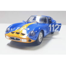 Miniatura de Ferro 250 GTO Corrida Ferrari Bburago Escala 1/24