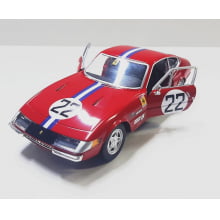 Miniatura de Ferro 365 GTB4 Competizione 1ª Série Ferrari Bburago Escala 1/24