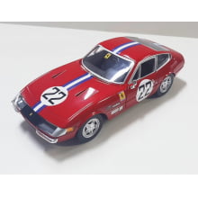 Miniatura de Ferro 365 GTB4 Competizione 1ª Série Ferrari Bburago Escala 1/24