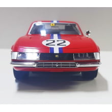 Miniatura de Ferro 365 GTB4 Competizione 1ª Série Ferrari Bburago Escala 1/24