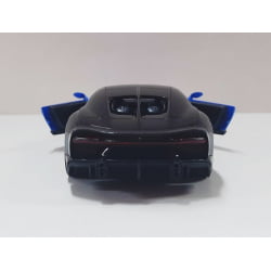  Miniatura de Ferro Bugatti Chiron Sportster Azul Escala 1/38