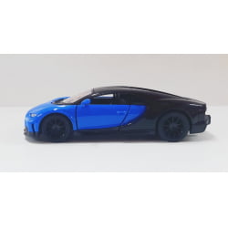  Miniatura de Ferro Bugatti Chiron Sportster Azul Escala 1/38