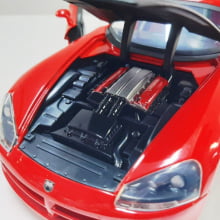 Miniatura de Ferro Dodge Viper Vermelho SRT10  2008 Escala 1/24