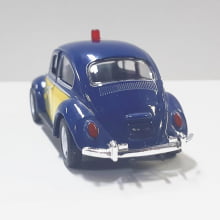 Miniatura de Ferro Fusca PRF Polícia Rodoviária Federal Escala 1/32