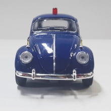 Miniatura de Ferro Fusca PRF Polícia Rodoviária Federal Escala 1/32