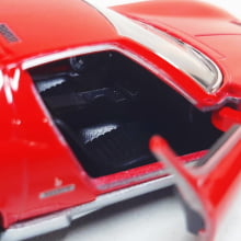  Miniatura de Ferro Lamborghini 1971 Miura P400 SV Vermelho 1/34