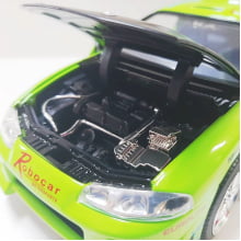 Miniatura de Ferro Mitsubishi Eclipse Velozes e Furiosos Escala 1/24