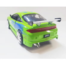 Miniatura de Ferro Mitsubishi Eclipse Velozes e Furiosos Escala 1/24