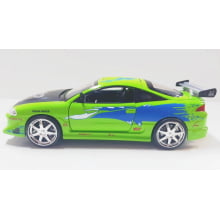 Miniatura de Ferro Mitsubishi Eclipse Velozes e Furiosos Escala 1/24