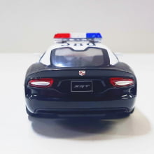 Miniatura de Ferro Policial Viper 2013 GTS Escala 1/36