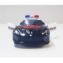 Miniatura de Ferro Policial Viper 2013 GTS Escala 1/36