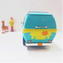 Miniatura de Ferro Scooby-Doo Máquina do Mistério Escala 1/32