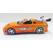 Miniatura de Ferro Toyota Supra Brian Velozes e Furiosos Escala 1/24