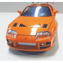 Miniatura de Ferro Toyota Supra Brian Velozes e Furiosos Escala 1/24