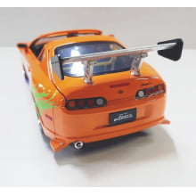 Miniatura de Ferro Toyota Supra Brian Velozes e Furiosos Escala 1/24