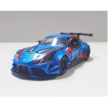 Miniatura de Ferro Toyota Supra GR Azul Escala 1/36